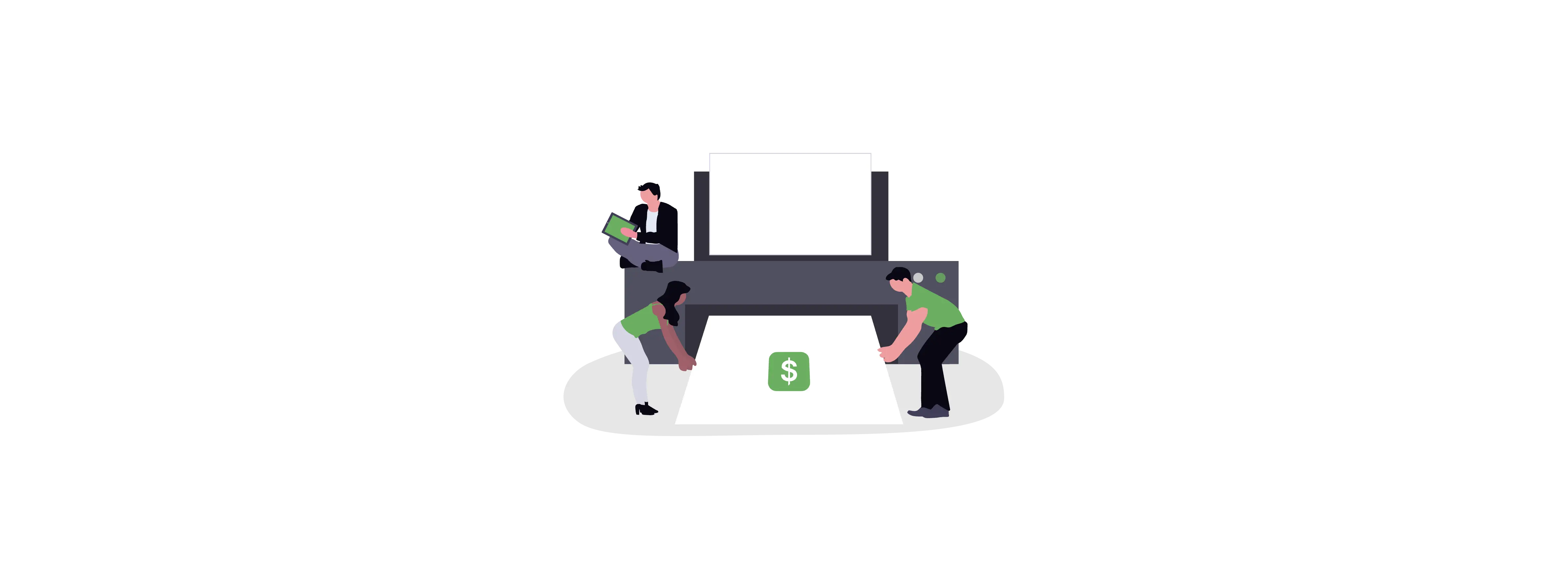 Illustration von Einnahmen